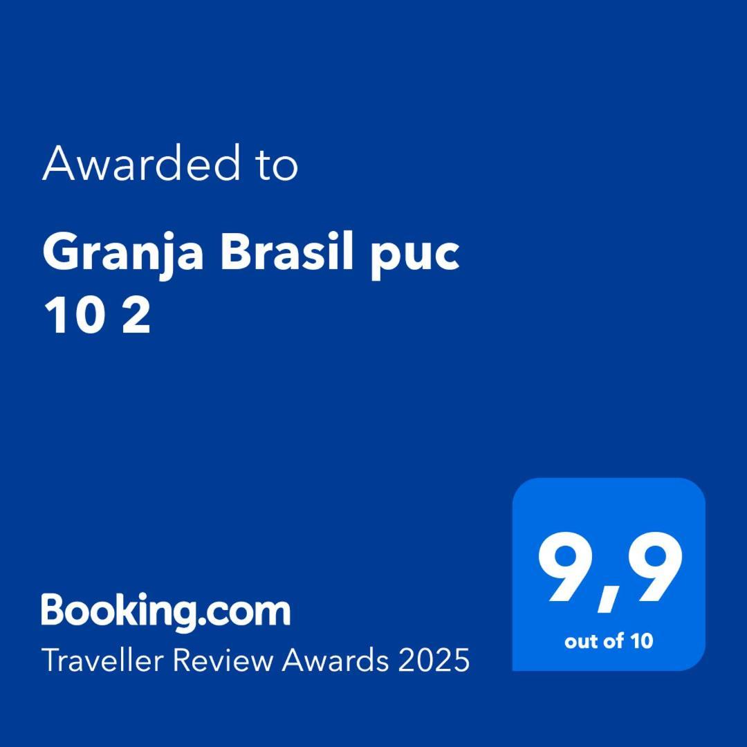 Granja Brasil Puc 10 2 Hotel Itaipava Eksteriør billede